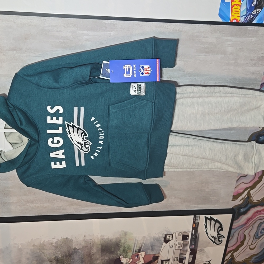 4T Philadelphia Eagles Hoodie and Pants Set